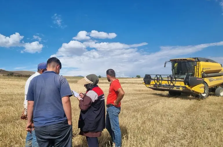 Bayburt’ta biçerdöver kontrolleri sürüyor
