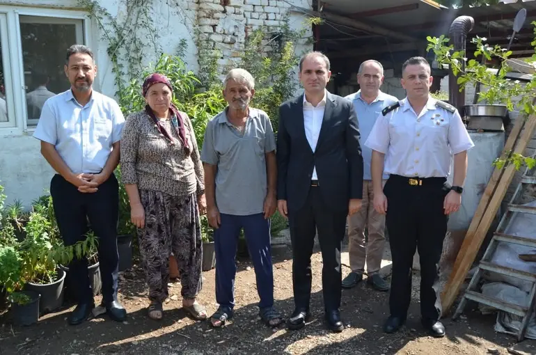 Bayındır Kaymakamı Murat Mete’den gazilere vefa ziyareti
