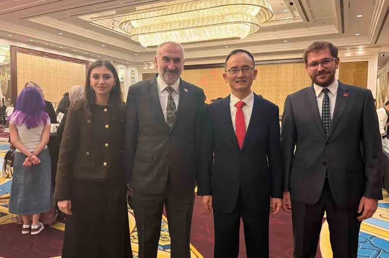 Beşer, Çin’in Ankara Büyükelçiliği resepsiyonuna katıldı
