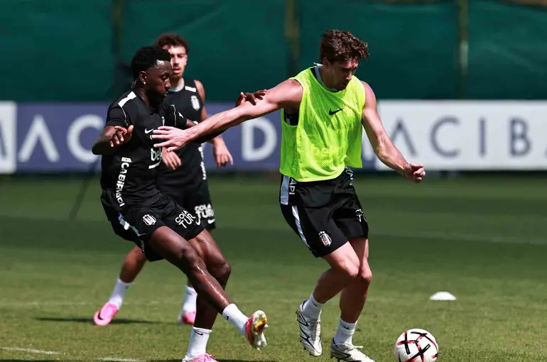 Beşiktaş, Marsilya maçı hazırlıklarına başladı
