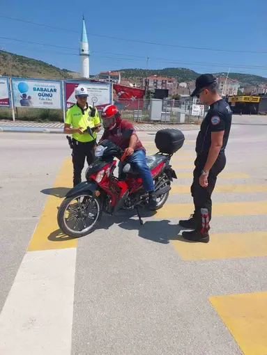 Bilecik’te 310 motosiklet sürücüsü kontrol edildi

