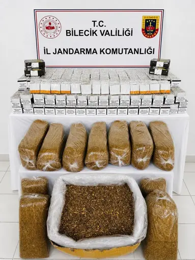 Bilecik’te 39 bin 430 adet dolu makaron ele geçirildi
