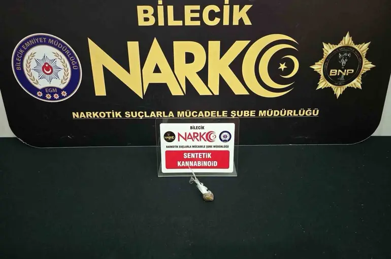 Bilecik’te uyuşturucu operasyonu: 1 şüpheli yakalandı
