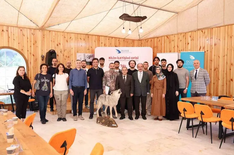 Bilim Kafe etkinliğinde yaban hayatı konuşuldu
