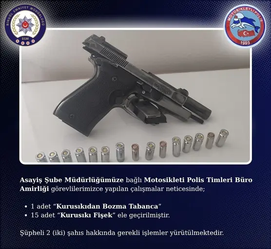 Bingöl’de tabanca ele geçirildi
