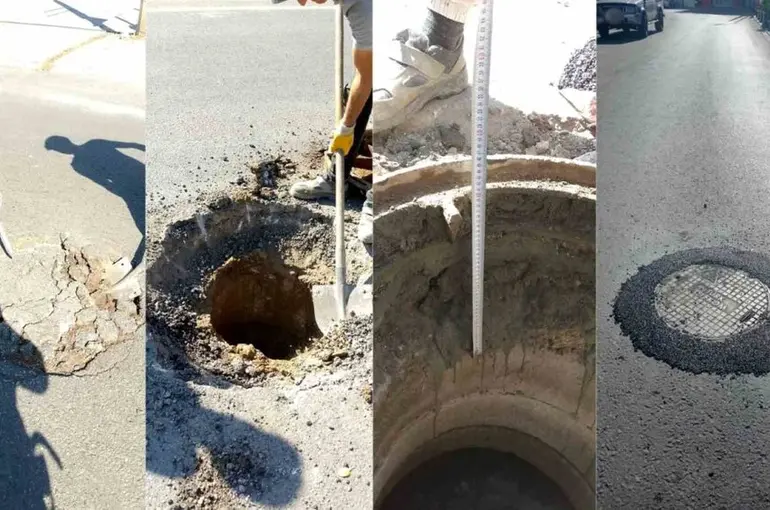 Bodrum’da yol altında kalan bacalar yükseltiliyor
