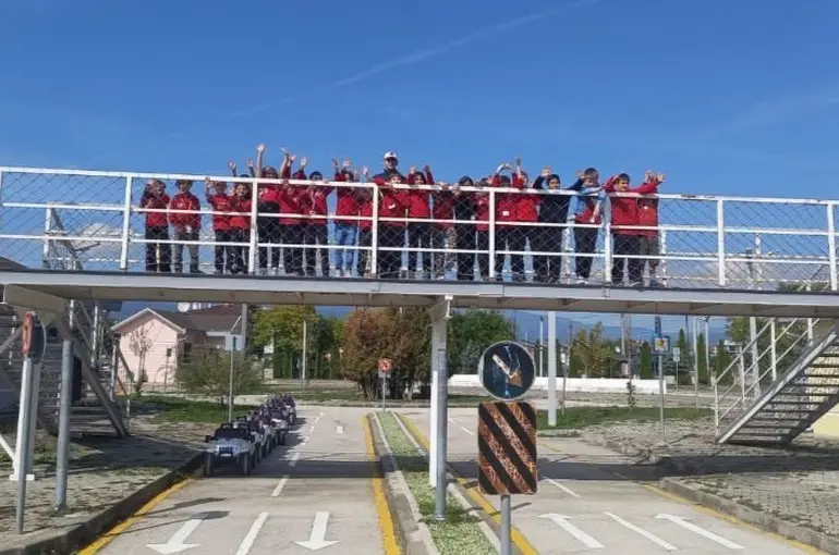 Bolu’da jandarmadan miniklere trafik eğitimi
