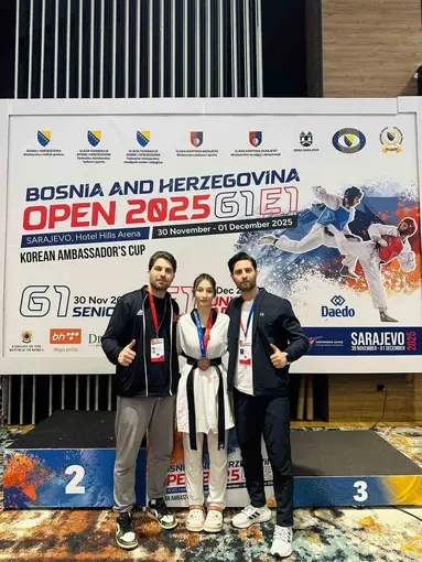 Bosna Hersek’teki yarışmada üçüncü oldu
