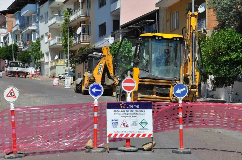 Bozdoğan’da doğalgaz için ilk kazma vuruldu
