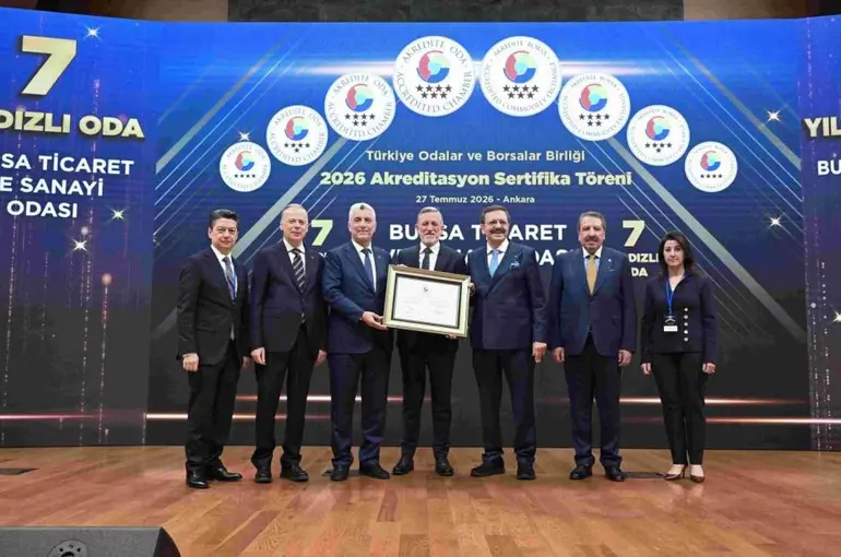 BTSO’nun hizmet kalitesine 7 yıldızlı tescil
