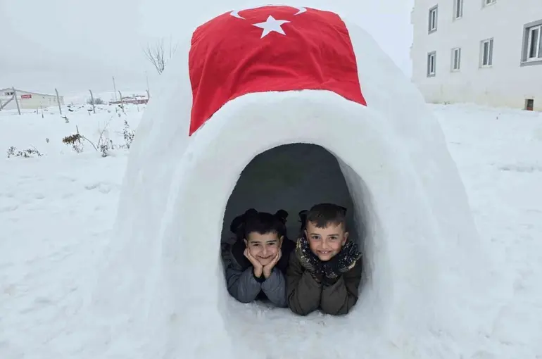 Bu eskimo evi Alaska’da değil Yozgat’ta
