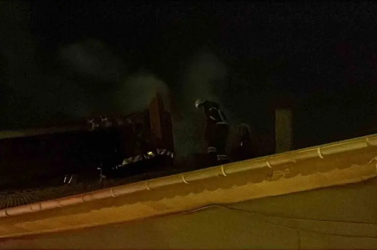 Burdur’da müstakil evin bacısında yangın
