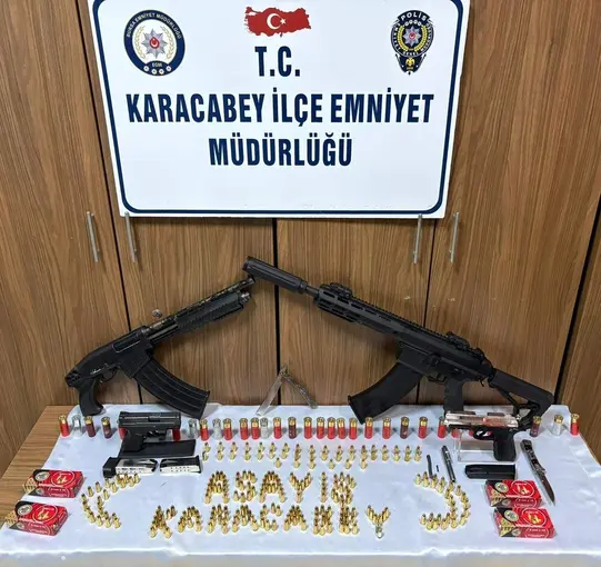 Bursa’da silah satıcılarına operasyon