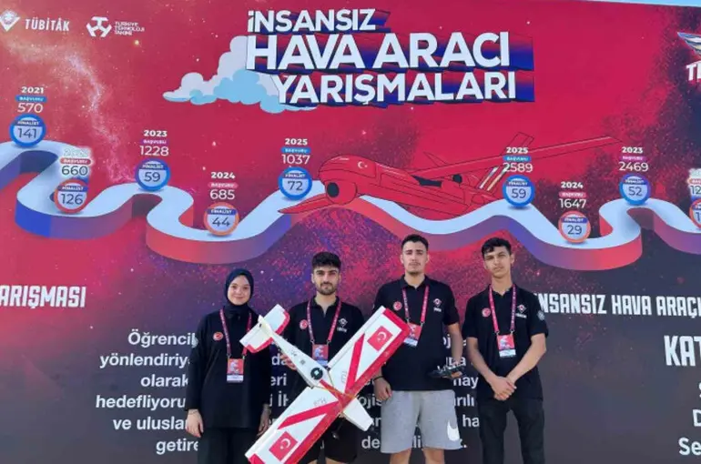 Bursa ekibi insansız hava yarışında 6.oldu
