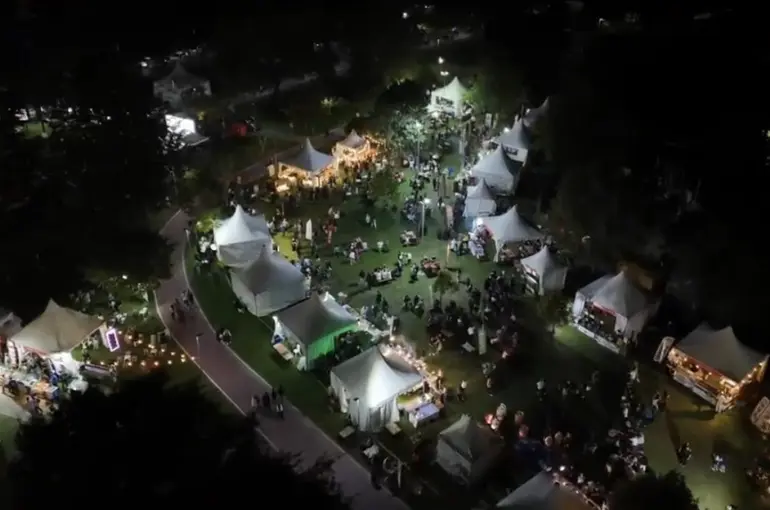 Bursa Gastronomi Festivali’nde akşam yoğunluğu
