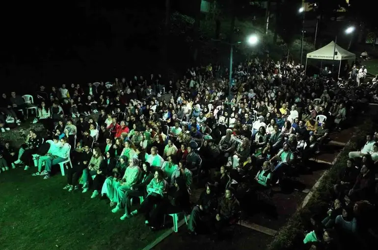 Bursa’da açık havada sinema keyfi

