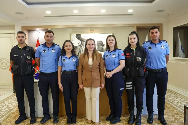 Büşra Özdemir: "Zabıta ekibimiz bizim sahadaki yüzümüz"
