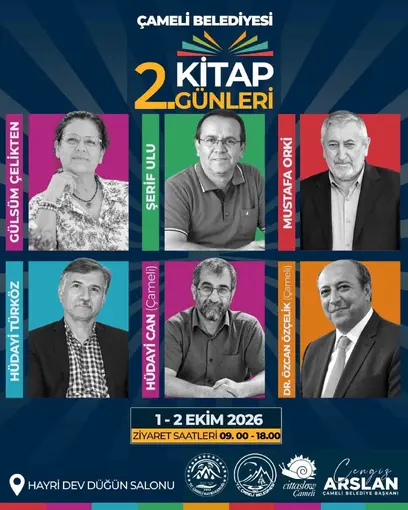 Çameli 2. Kitap Günleri başlıyor
