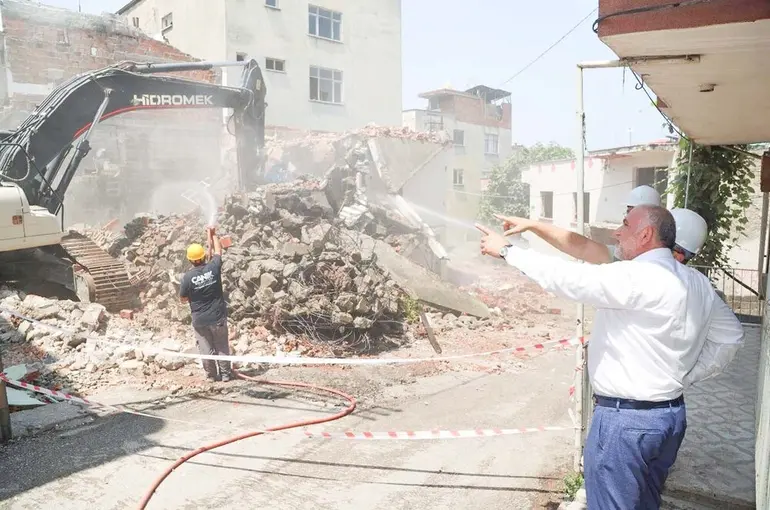 Canik’te dönüşüm: 741 bina yıkılıyor
