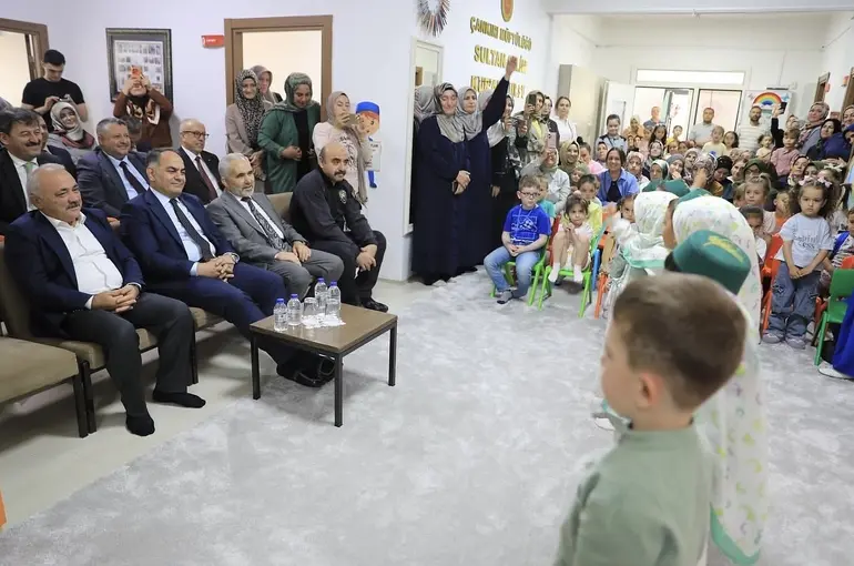 Çankırı’da Kur’an kursları düzenlenen programla açıldı
