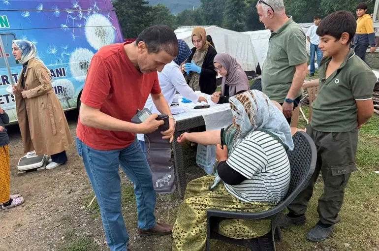 Çarşamba’da mevsimlik tarım işçilerine sağlık taraması

