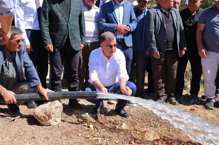 Çatıksu köyünde 4 kilometrelik içme suyu hattı tamamlandı
