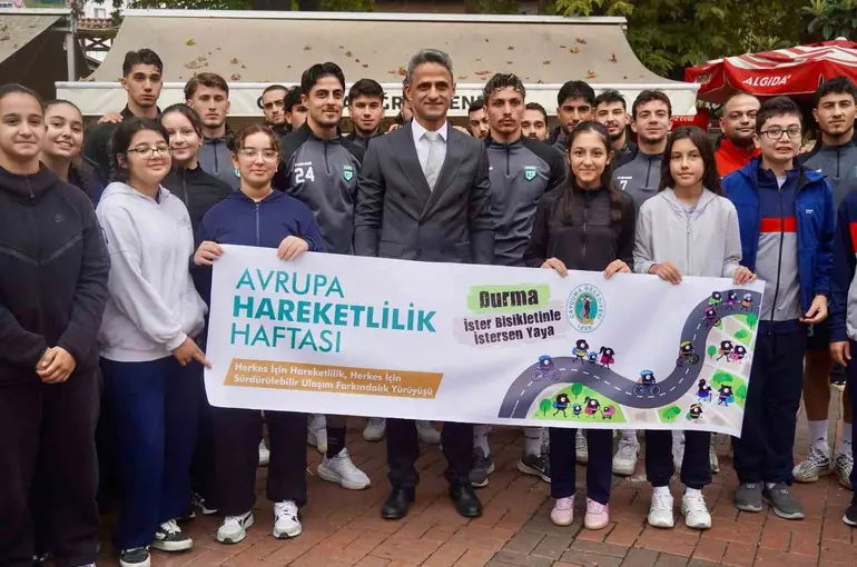 Çaycuma’da Avrupa Hareketlilik Haftası’na özel yürüyüş ve bisiklet etkinliği
