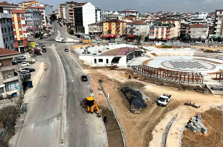 Çayırova’daki önemli kavşakta sona doğru
