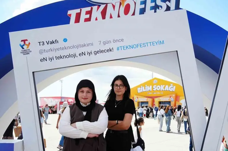 Çekiliş ile TEKNOFEST’e gittiler

