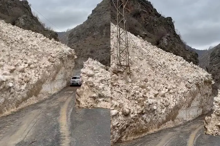 Çığ tünellerinde yolculuk
