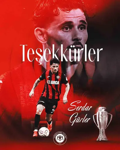 Çorum FK, Serdar Gürler ile yollarını ayırdı
