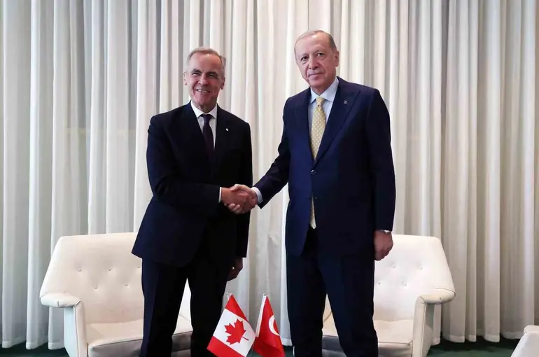Cumhurbaşkanı Erdoğan,  Kanada Başbakanı Carney’i kabul etti
