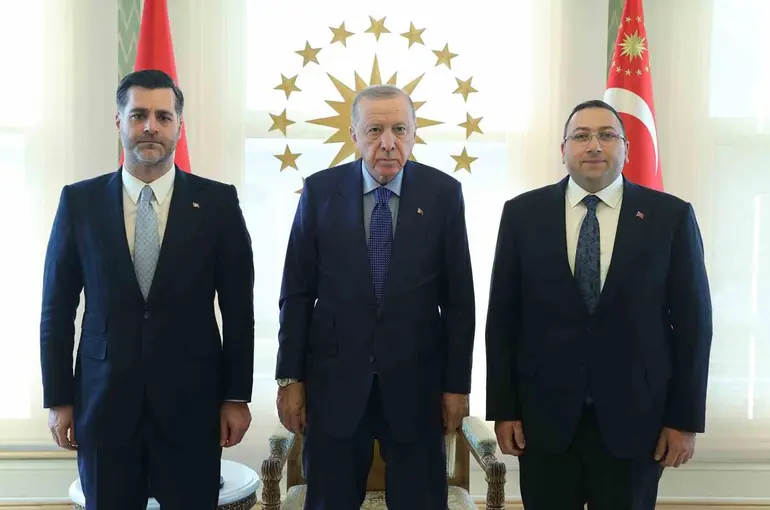 Cumhurbaşkanı Erdoğan, Üsküdar Belediye Başkan Vekili Gültekin’i kabul etti