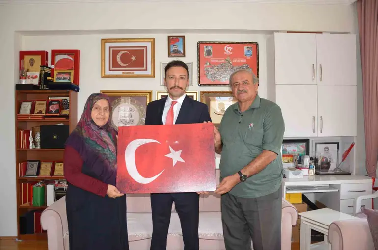 Cumhuriyet Başsavcısı Kapıcı’dan 15 Temmuz şehidinin ailesine ziyaret
