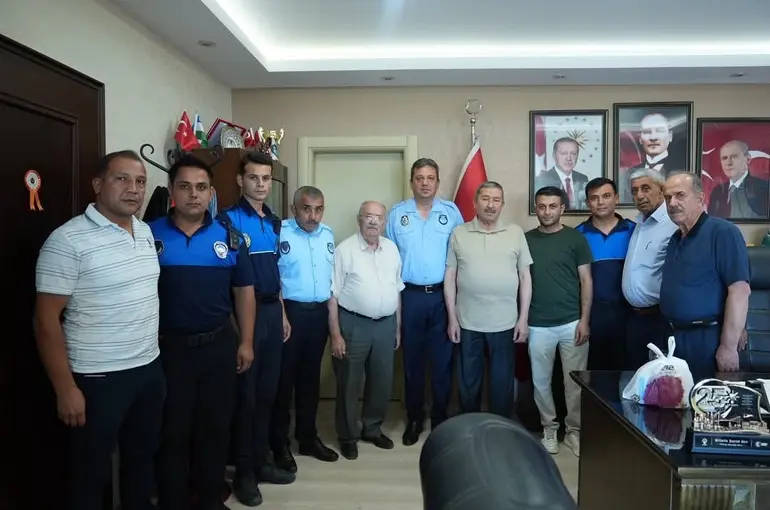 Darende’de zabıta personeliyle ’Zabıta Haftası’ buluşması
