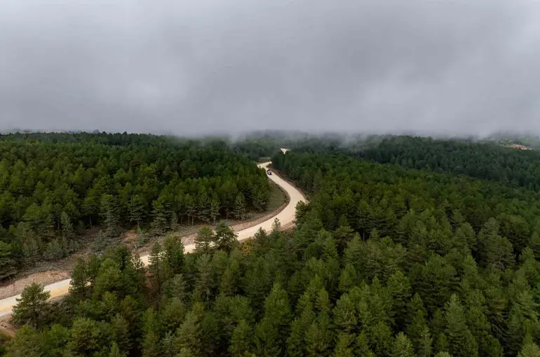 Demirci Söğütçük’te 11 kilometrelik yol için çalışma başladı
