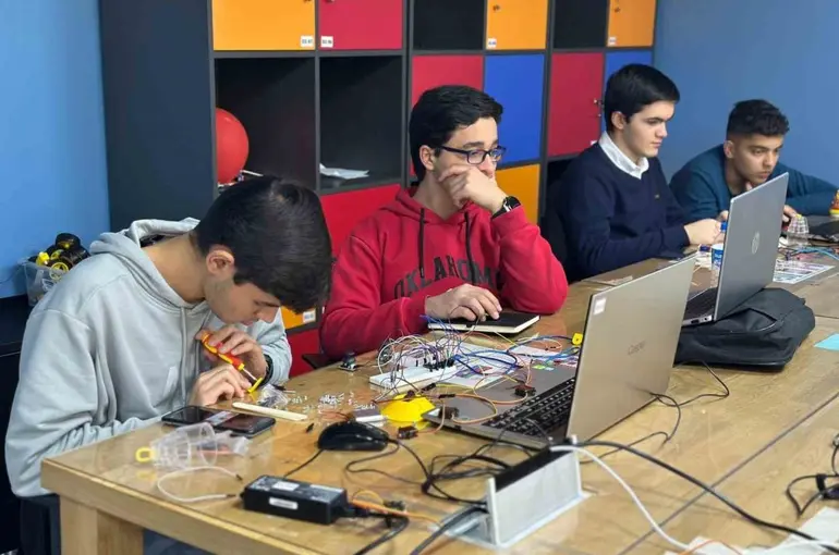 ’Deneyap Teknoloji Atölyesi’nde çalışmalar sürüyor
