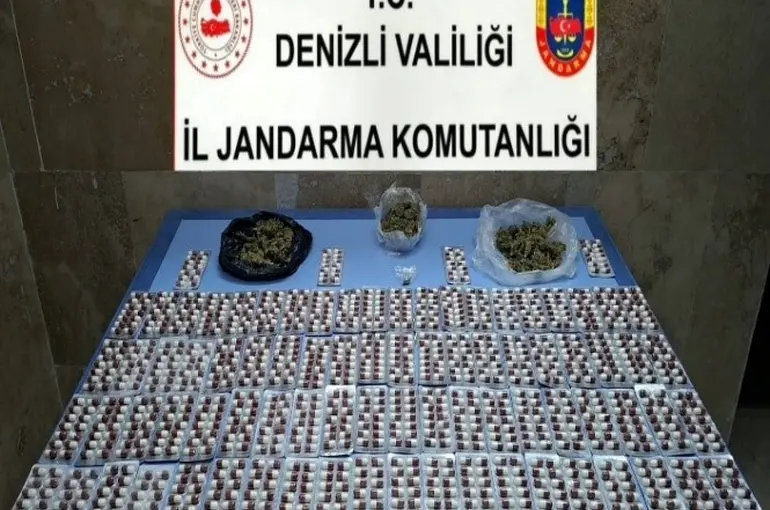 Denizli’nin iki ilçesinde düzenlenen uyuşturucu operasyonunda 2 şüpheli tutuklandı
