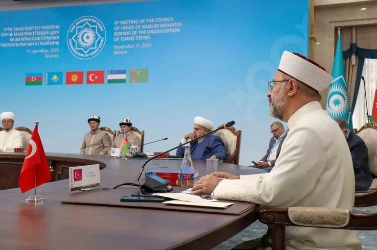 Diyanet İşleri Başkanı Erbaş Kırgızistan’da
