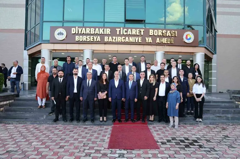 Diyarbakır Ticaret Borsasında Engin Yeşil güven tazeledi
