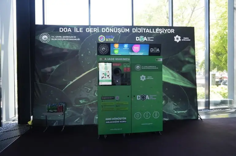 DOA’da 100 bin ambalaj hedefine ulaşan ilk katılımcı Samsun’dan
