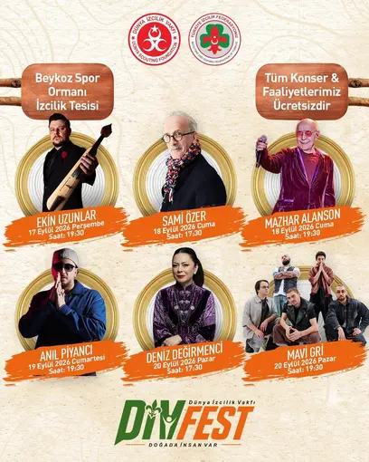 Doğa ve müzik buluşması DİVFest Beykoz’da başladı
