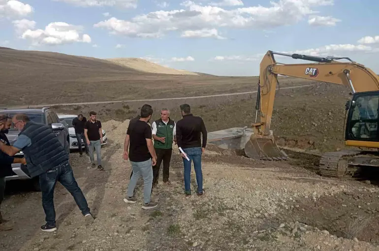 DSİ 24. Bölge Müdürü Kotan Kars’taki sulama projelerini yerinde inceledi
