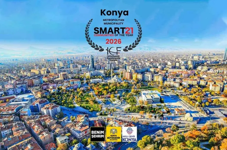 Dünyanın en akıllı 21 şehrinden biri Konya oldu
