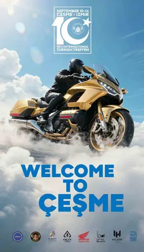 Dünyanın en büyük motosiklet etkinliklerinden Goldwing Treffen Çeşme’de
