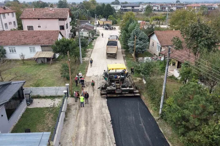 Düzce’de 48 bin ton asfalt döküldü
