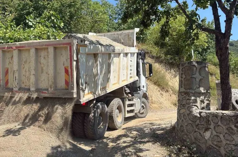 Düzce’de asfalt çalışmaları devam ediyor
