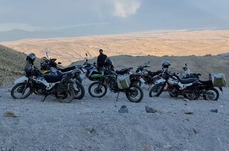 (düzeltme) - Adilcevazlı motorculardan Süphan Dağı’na zorlu tırmanış
