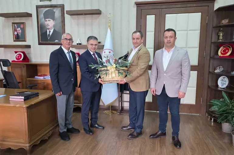 Edincik Marmara Birlik Kooperatifi’nden Kaymakam Öztürk’e ziyaret

