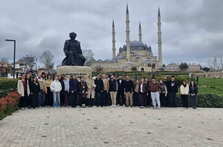 Edirne’de genç mimar adayları Mimar Sinan’ın izinde
